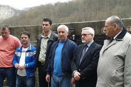 Отбелязване на годишнина от трагедията при река Лим